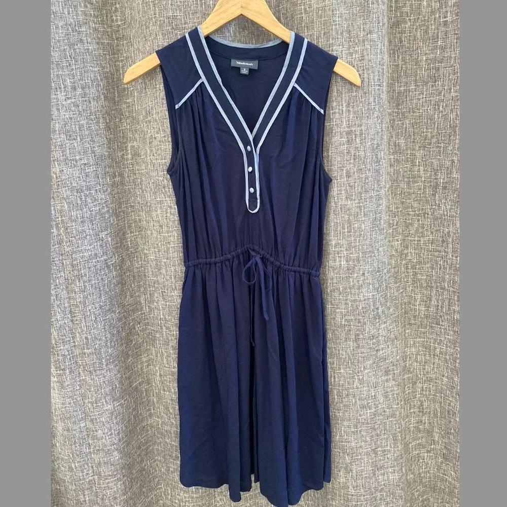 ModCloth, Navy Dress, S, NWOT - Picture 1 of 3